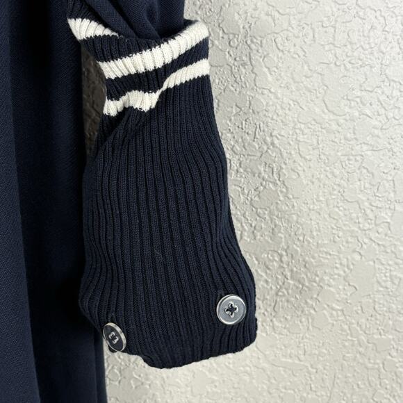 Cabi Grand Slam Navy Blue Blazer Double Breasted Nautical Preppy 5150 Size 8 - Picture 7 of 8